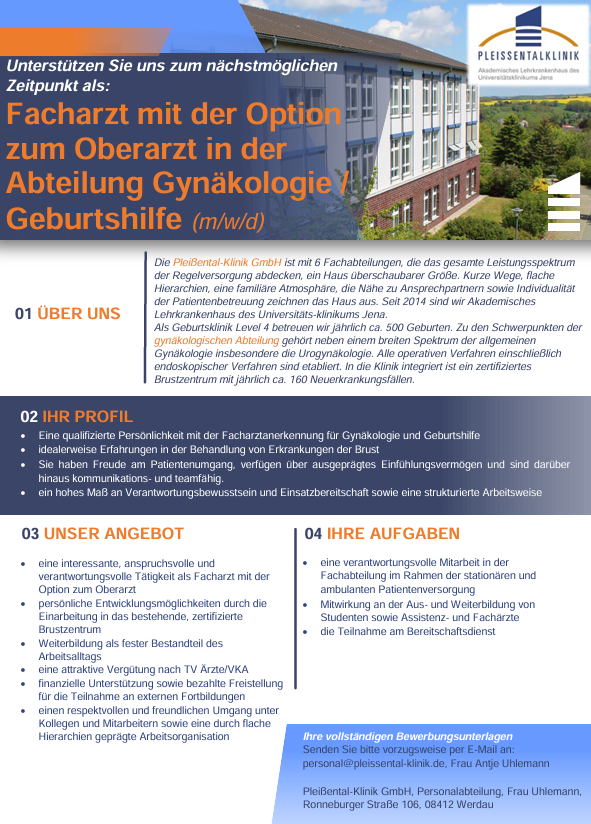 OA Orthopädie Unfallchirurgie