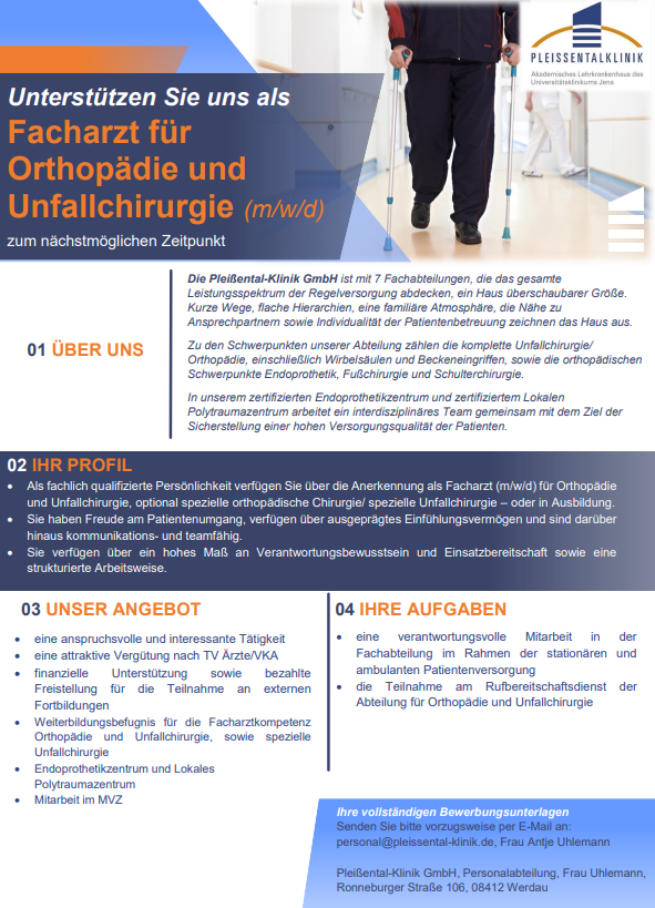 OA Orthopädie Unfallchirurgie