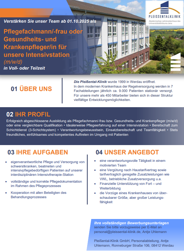 Gesundheits u. Krankenpflege ITS