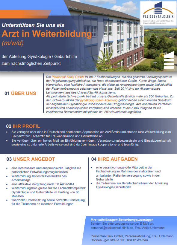 OA Orthopädie Unfallchirurgie