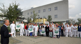 Protest gegen Krankenhausreform